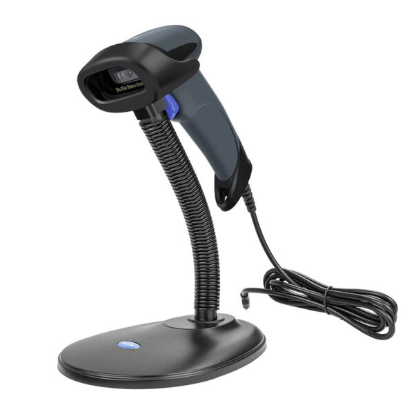 2D Barcode Scanner with Stand USB 2.0 Wired QR Code